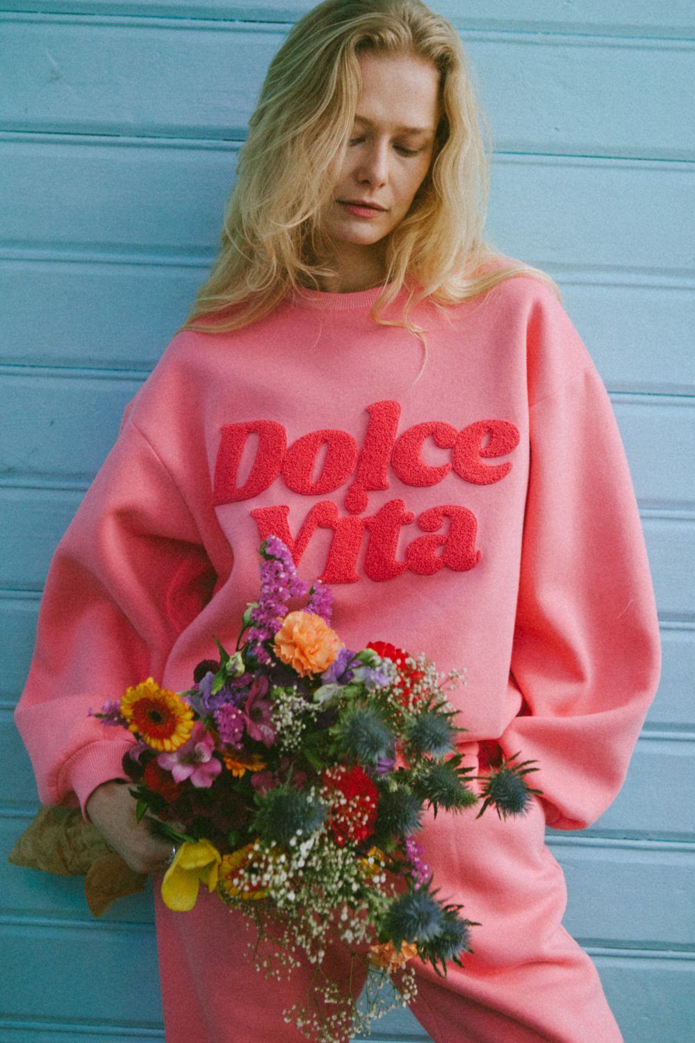DOLCE VITA CORAL SWEATSHIRT