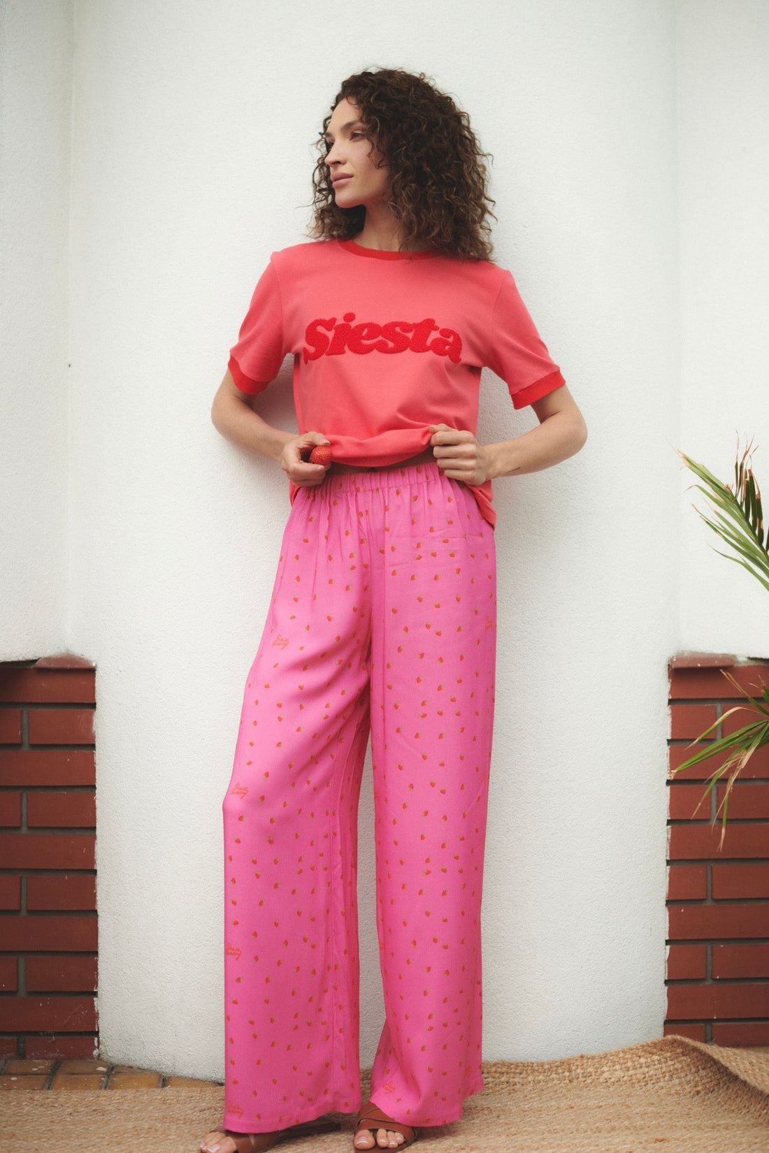 FRAGOLA PINK PANTS
