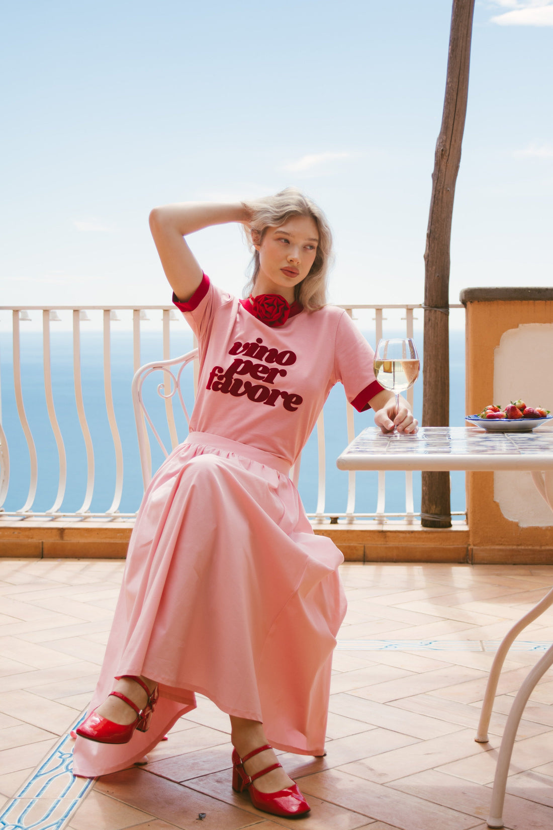 VINO PER FAVORE T-SHIRT