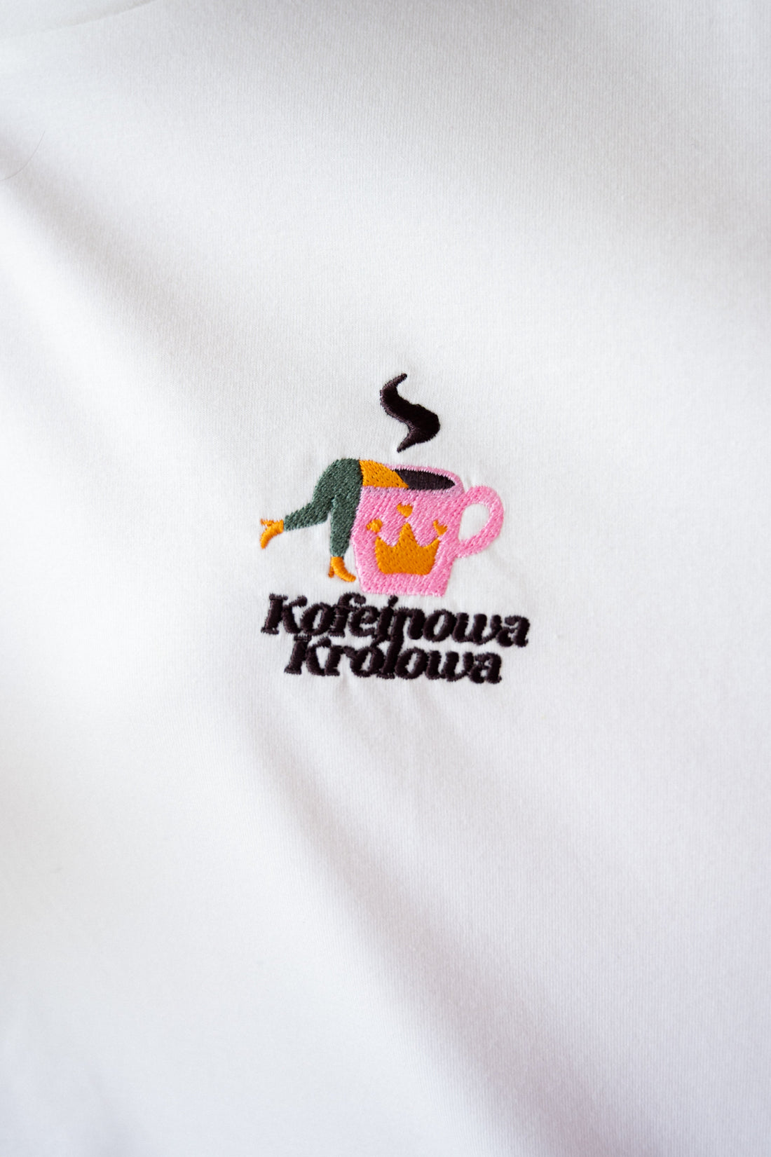 COFFEE QUEEN CREAM T-SHIRT