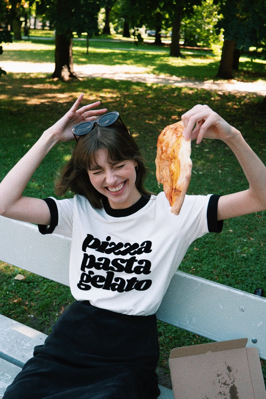 PIZZA PASTA GELATO T-SHIRT