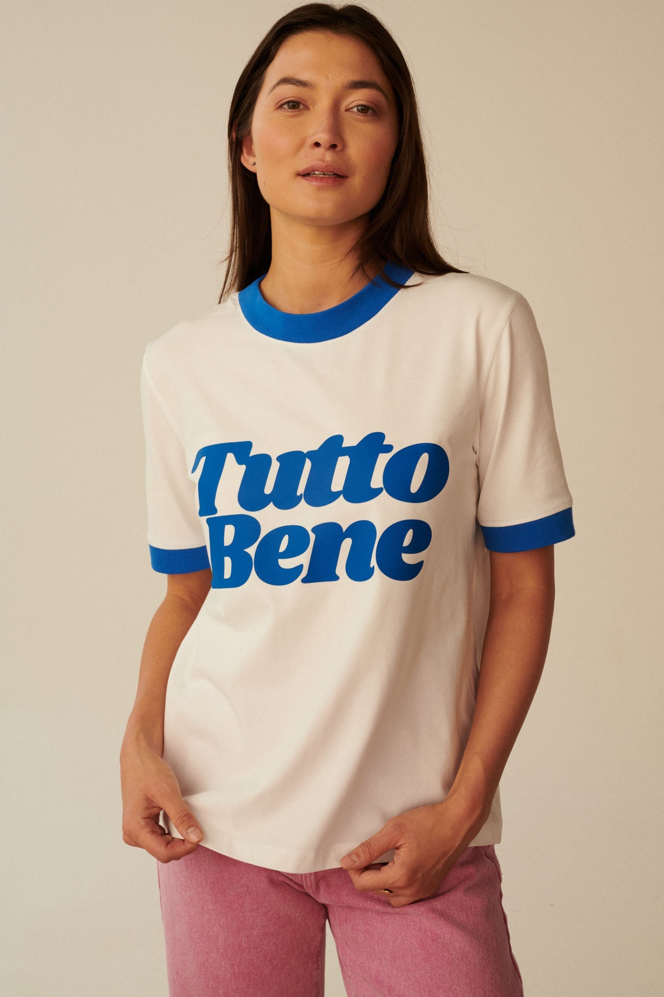 TUTTO BENE BLUE T-SHIRT