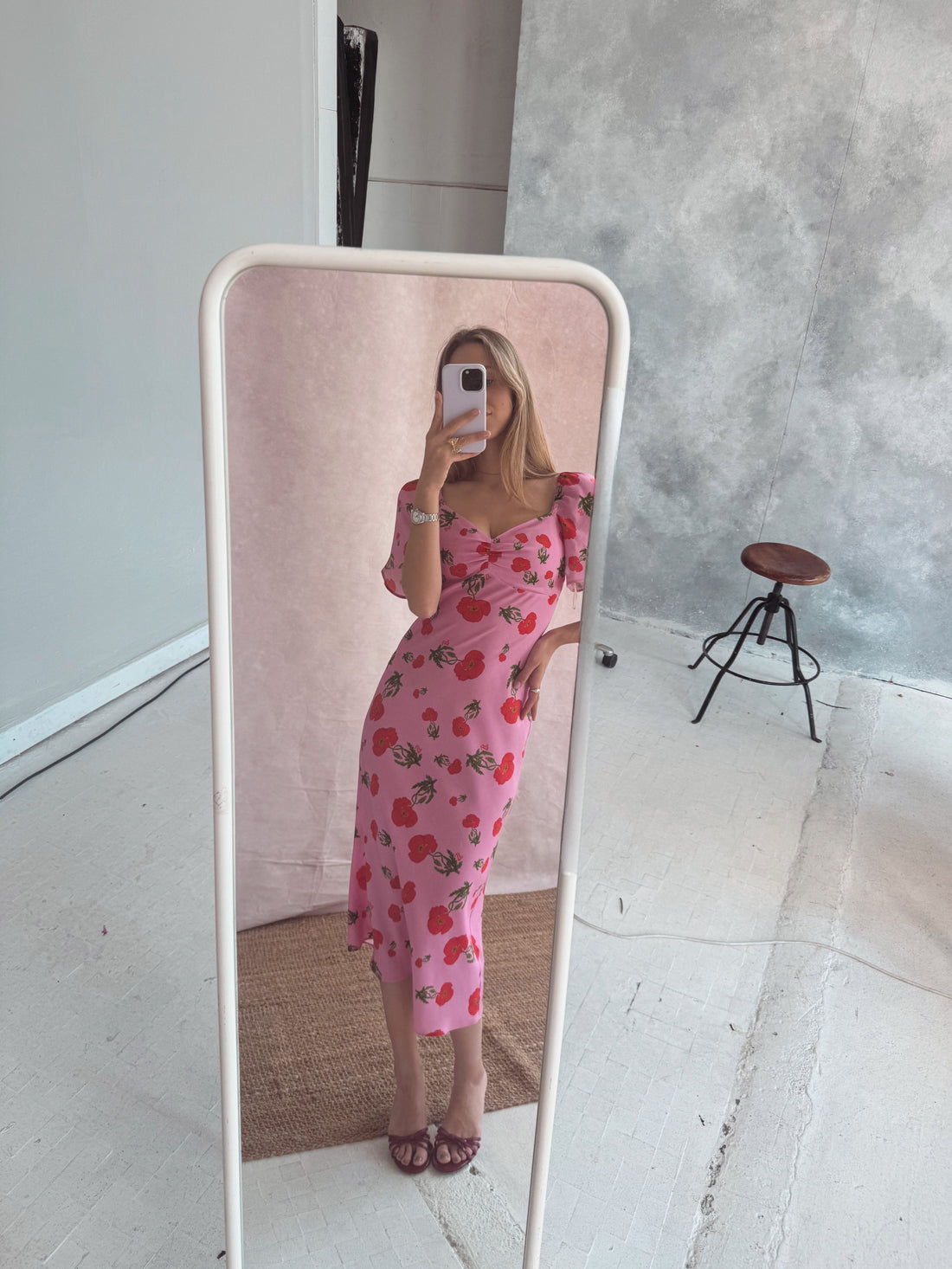 POPPY PINK DRESS