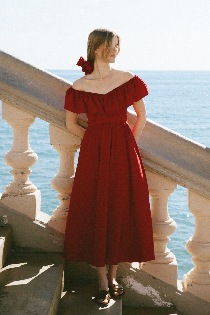 ROME RED DRESS