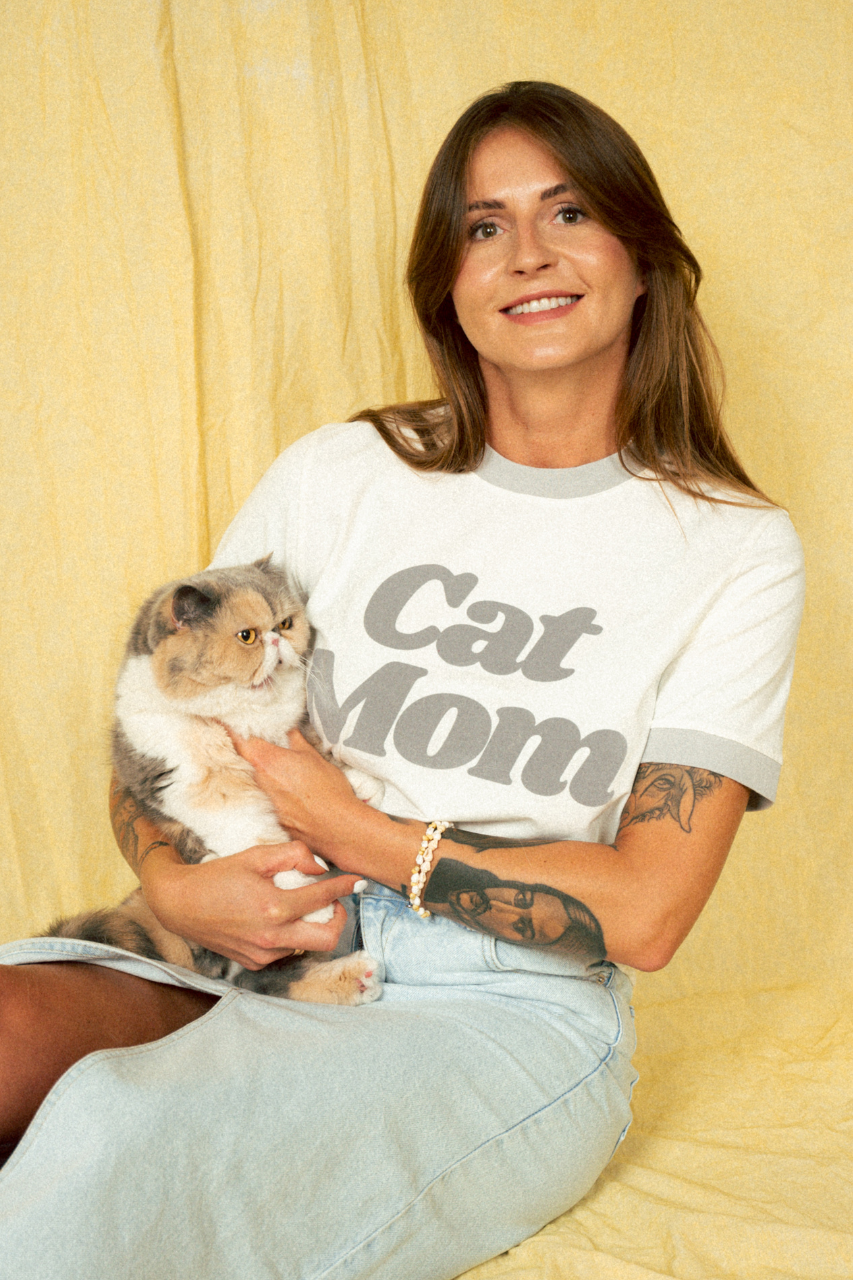 CAT MOM T-SHIRT