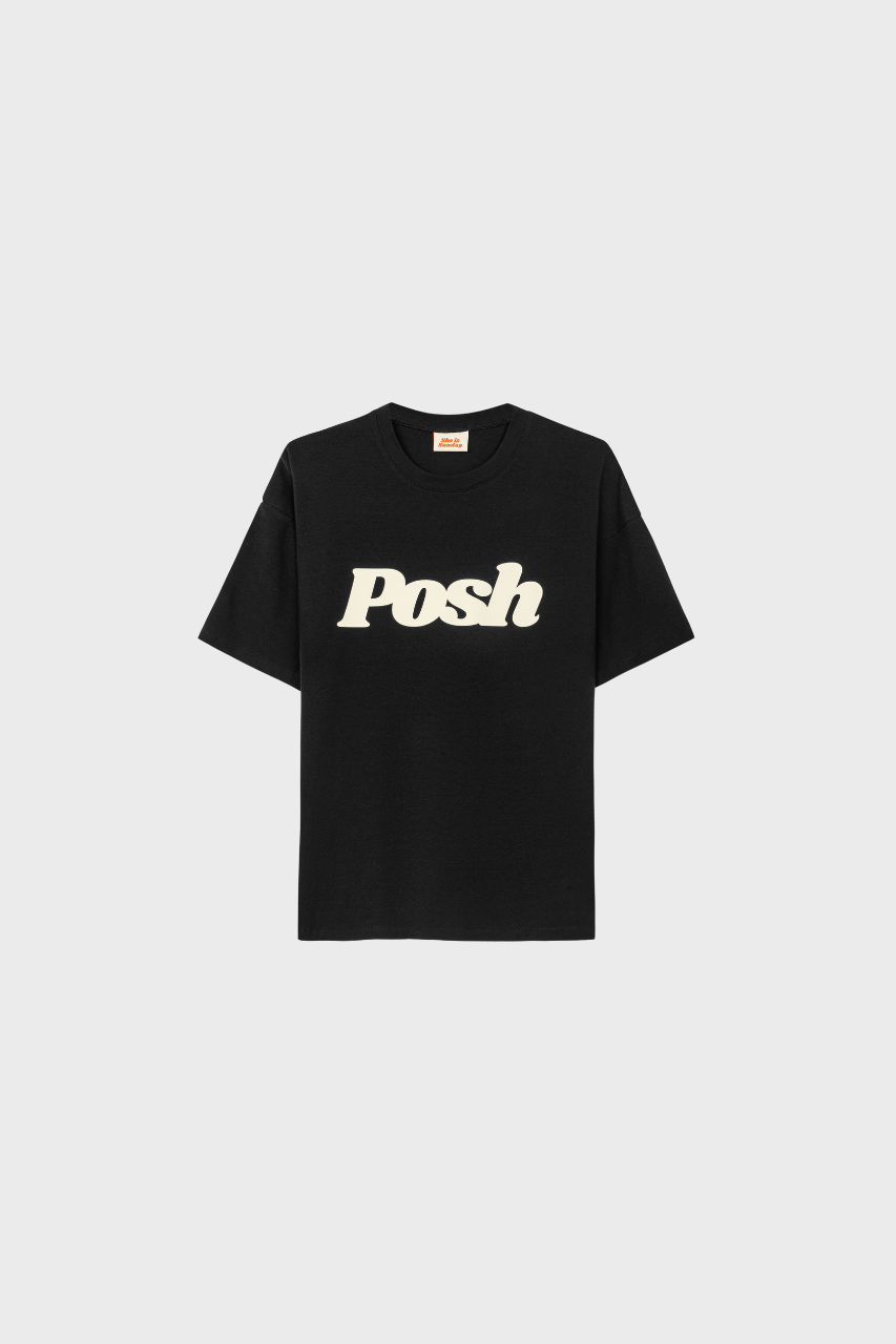 POSH BLACK T-SHIRT