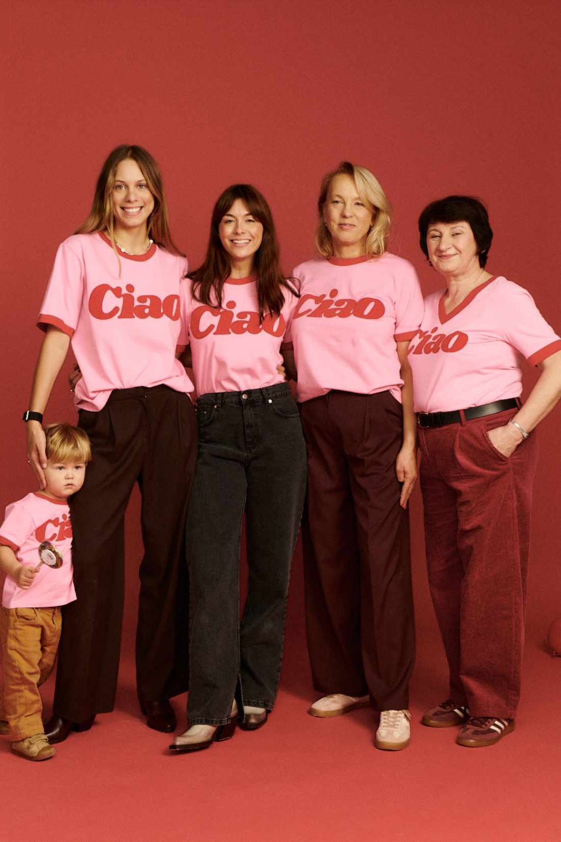 CIAO SUNDAY PINK T-SHIRT