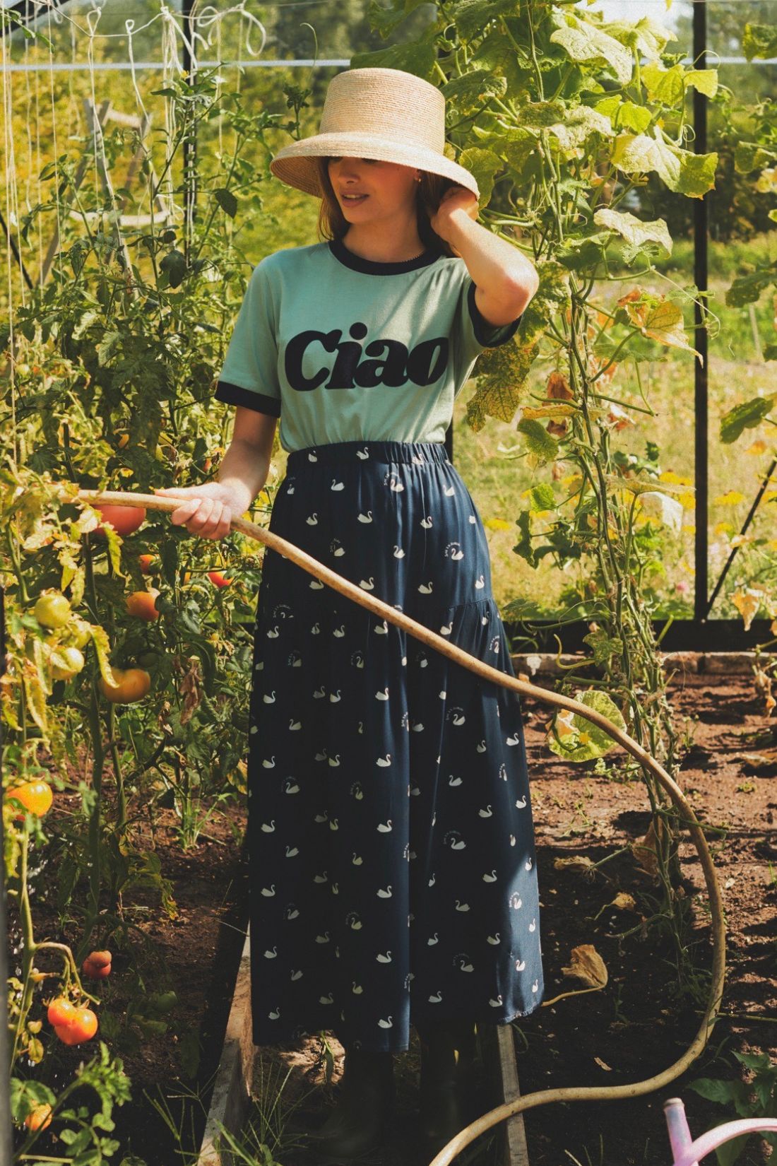 SELVA CIGNO BLU SKIRT