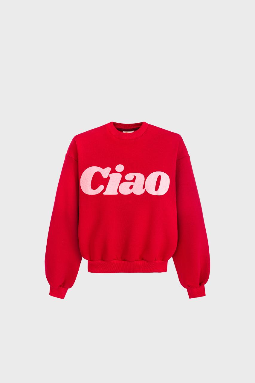 CIAO RED MINI HOODIE