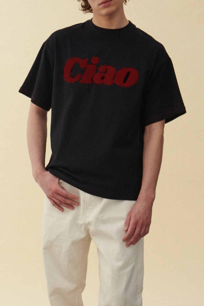 CIAO BLACK T-SHIRT - MEN