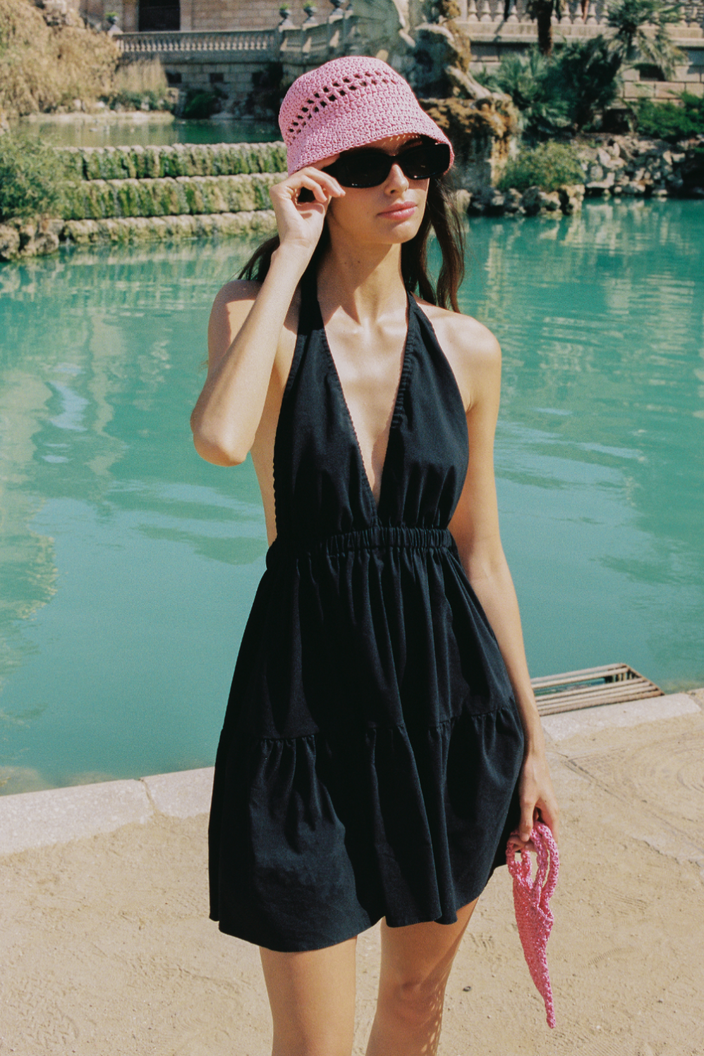 CAPRI BLACK DRESS