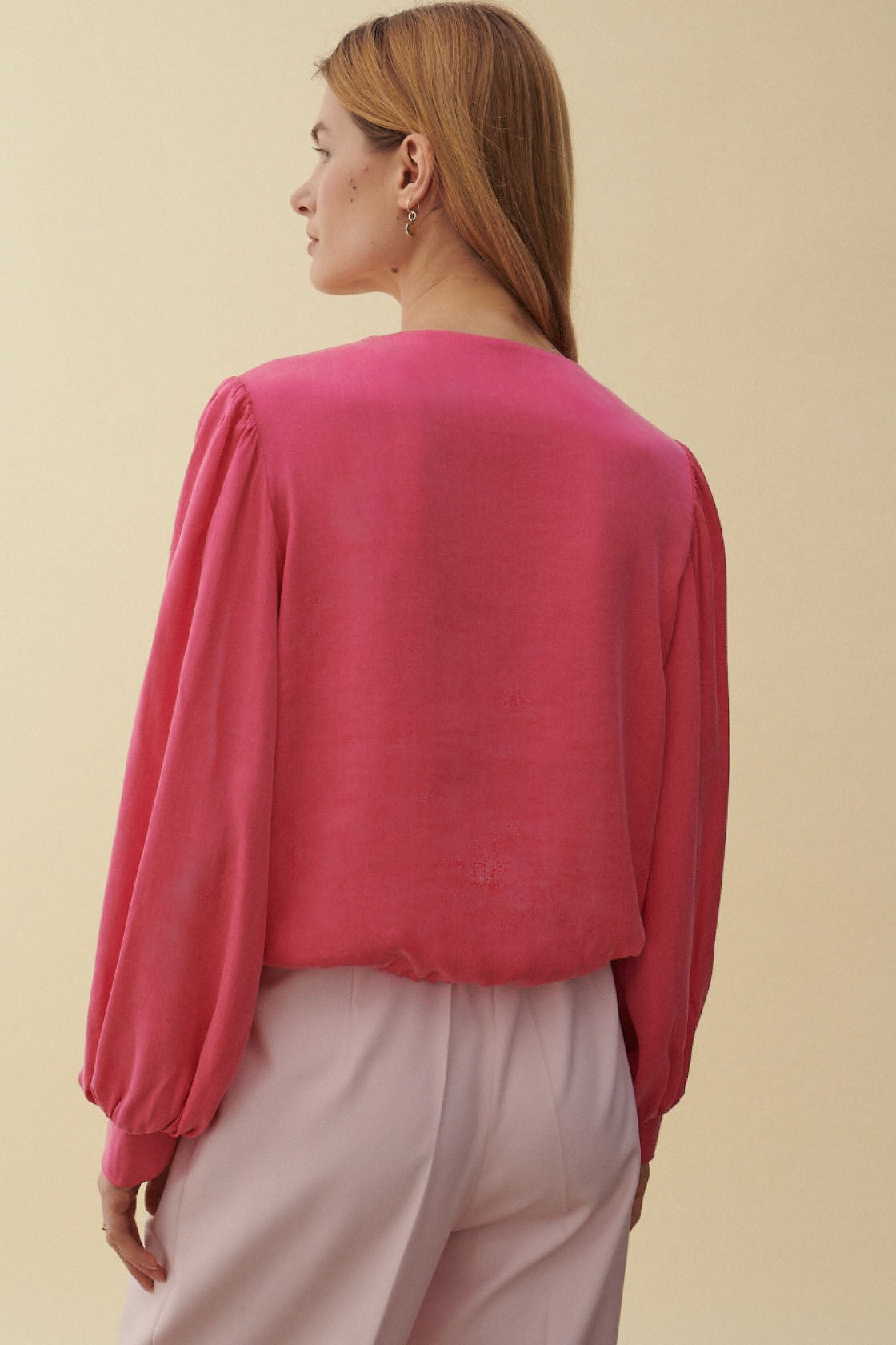 TUSCANY PINK BLOUSE