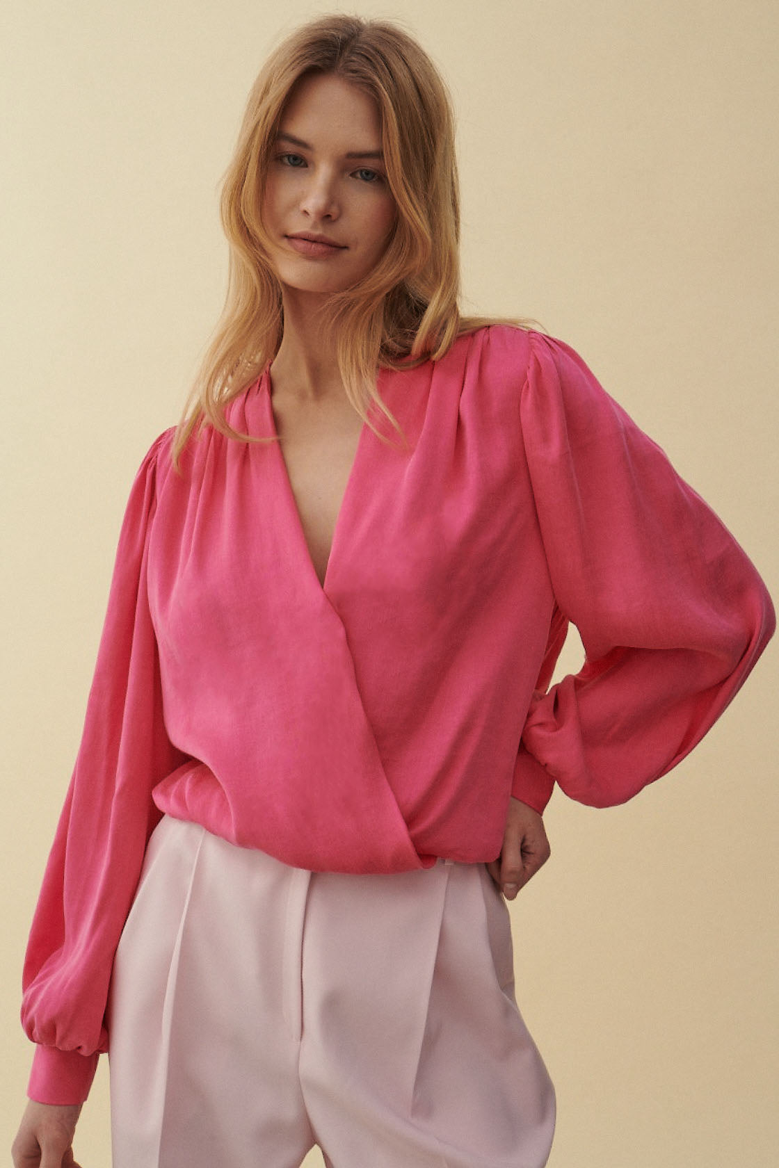 TUSCANY PINK BLOUSE