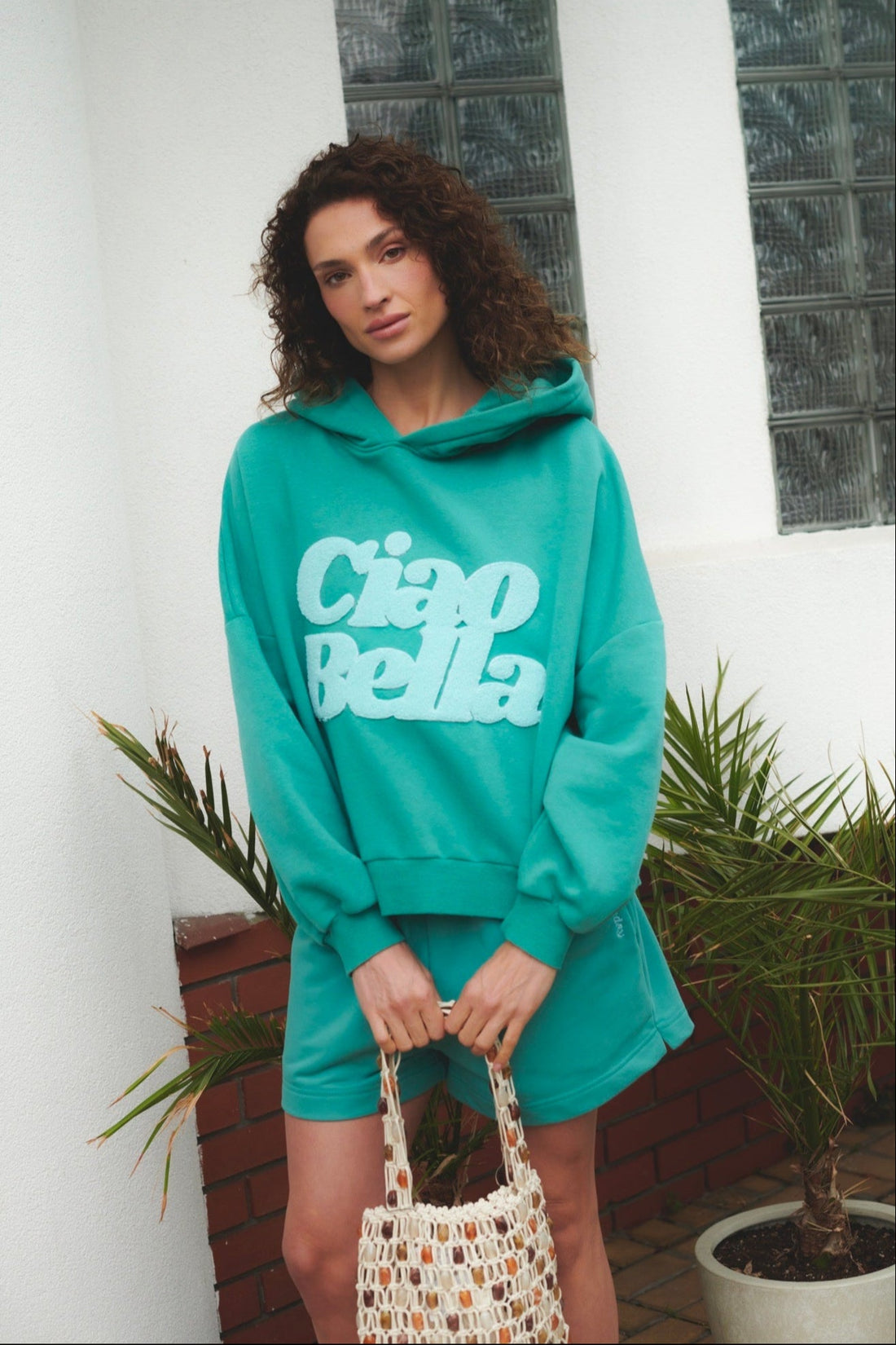 CIAO BELLA SEA AZURE HOODIE