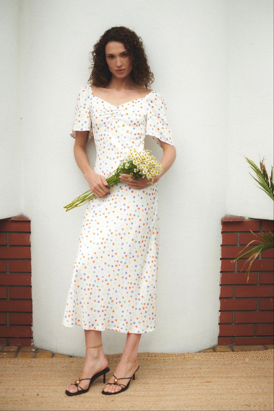 AMELIA POLKA DOTS DRESS