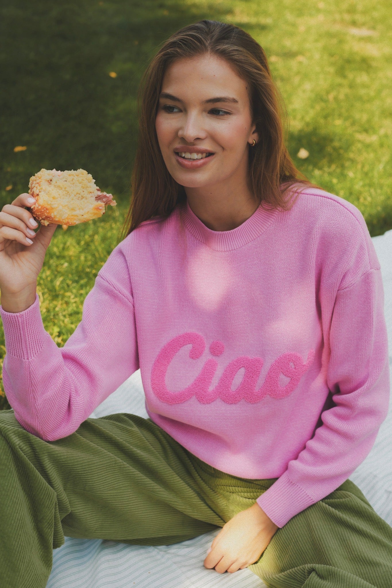 SADIE PINK SWEATER
