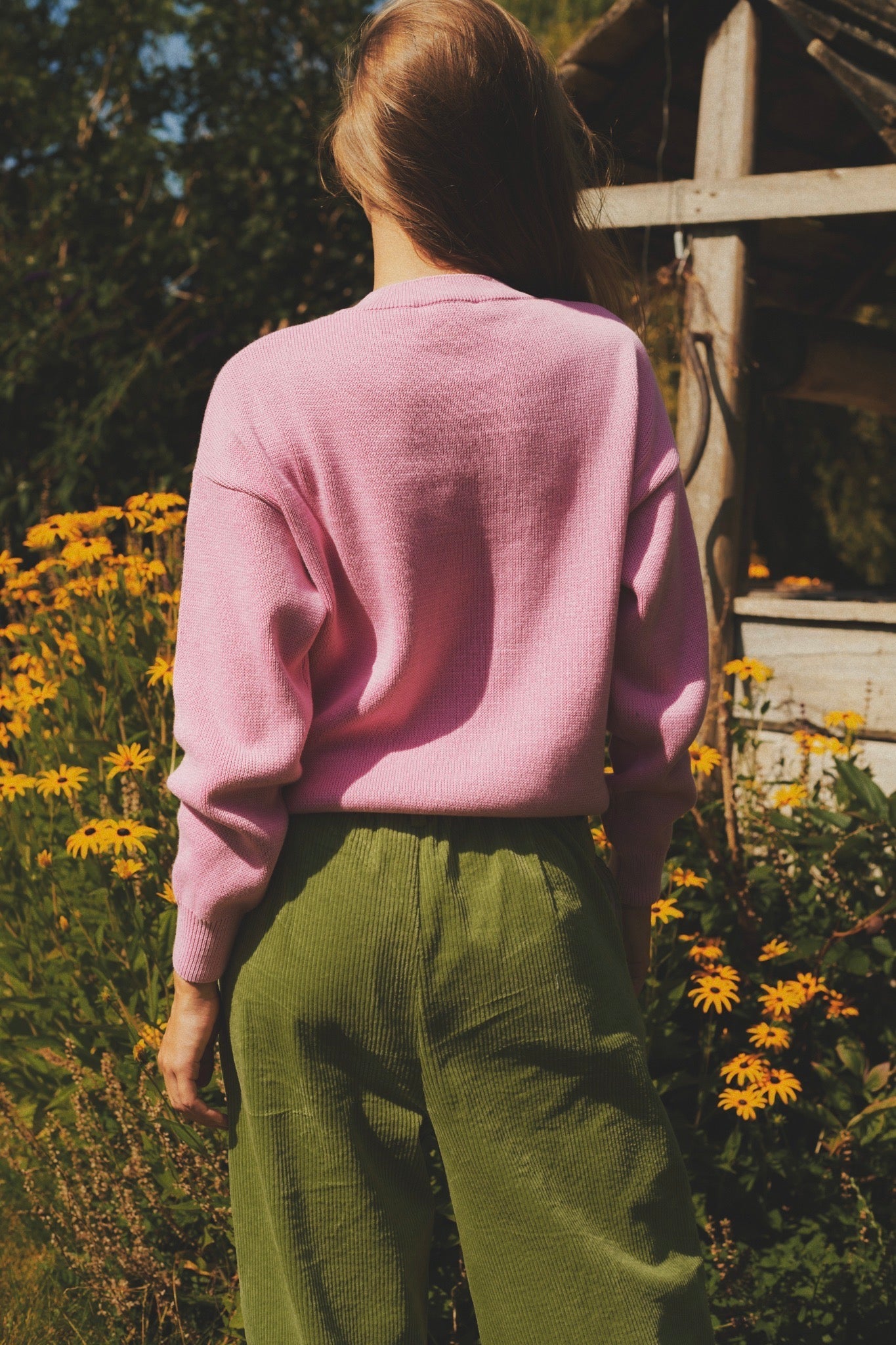 SADIE PINK SWEATER