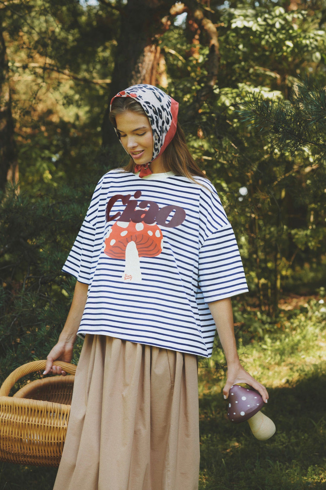 CIAO AMANITA BOXY T-SHIRT