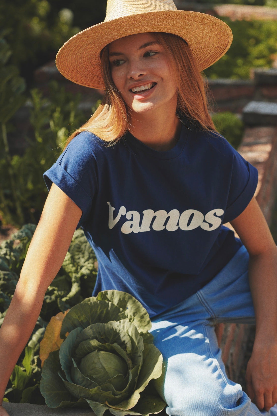 VAMOS NAVY T-SHIRT