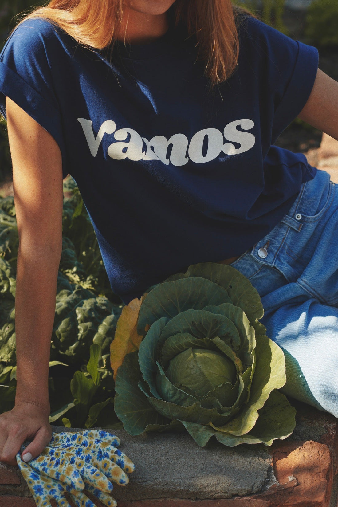 VAMOS NAVY T-SHIRT