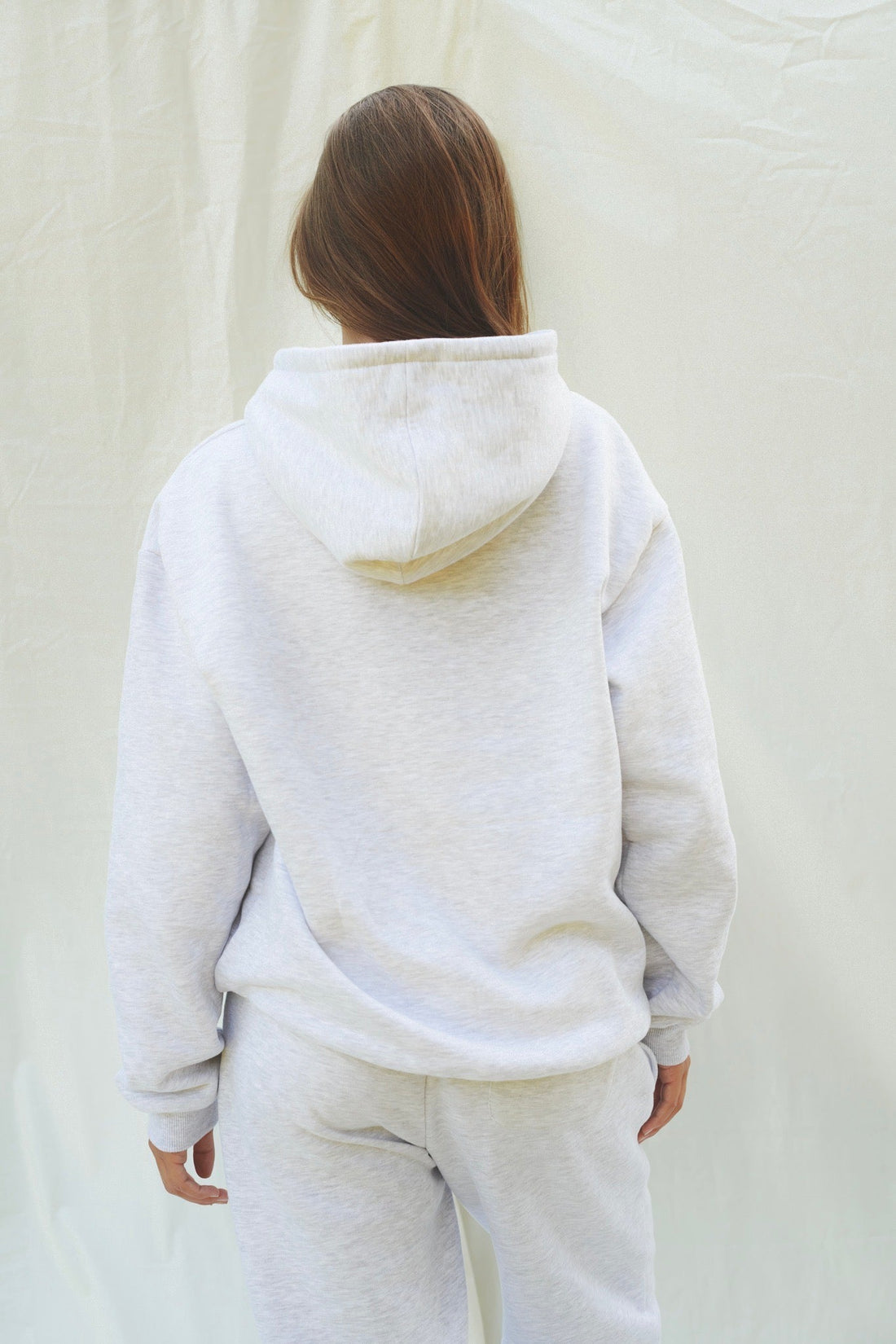 CIAO GREY MELANGE HOODIE
