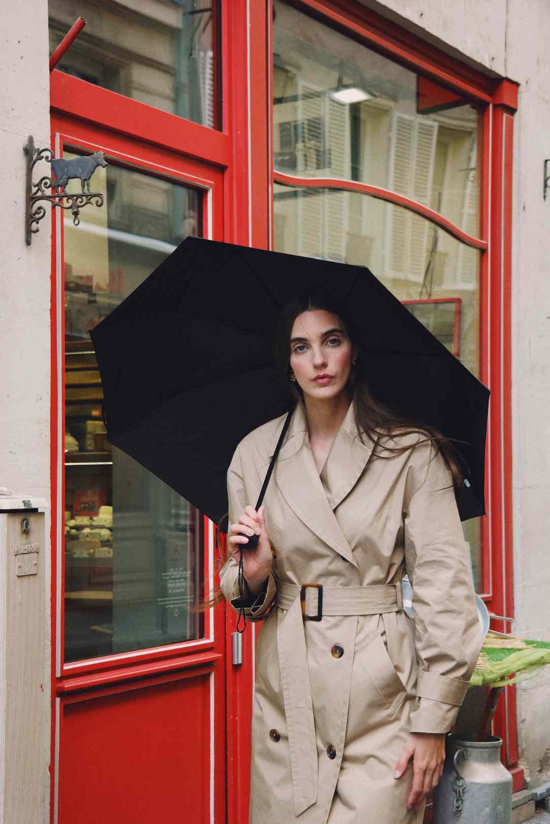FRENCH WATERPROOF TRENCH COAT