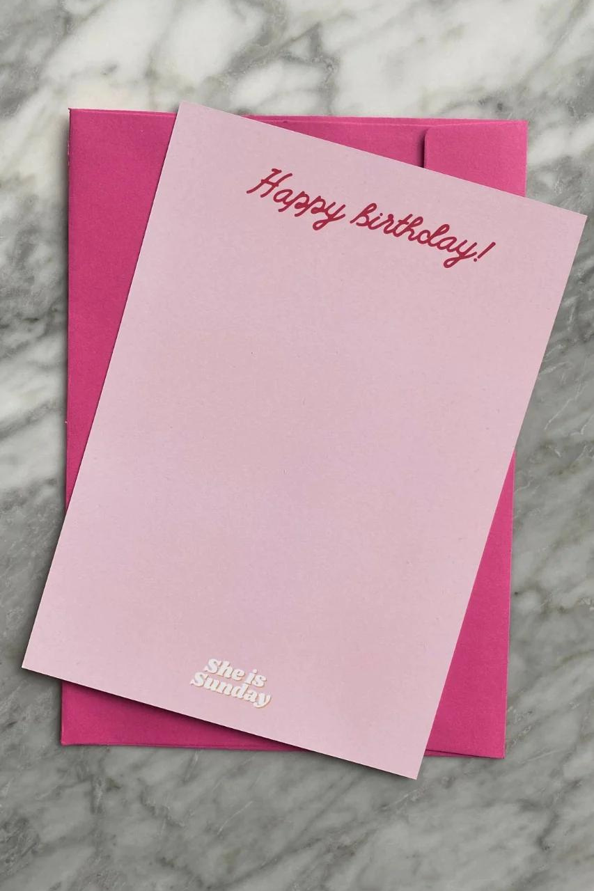 Birthday Card